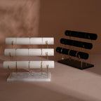 Marble & Brass Bracelet Display Stand