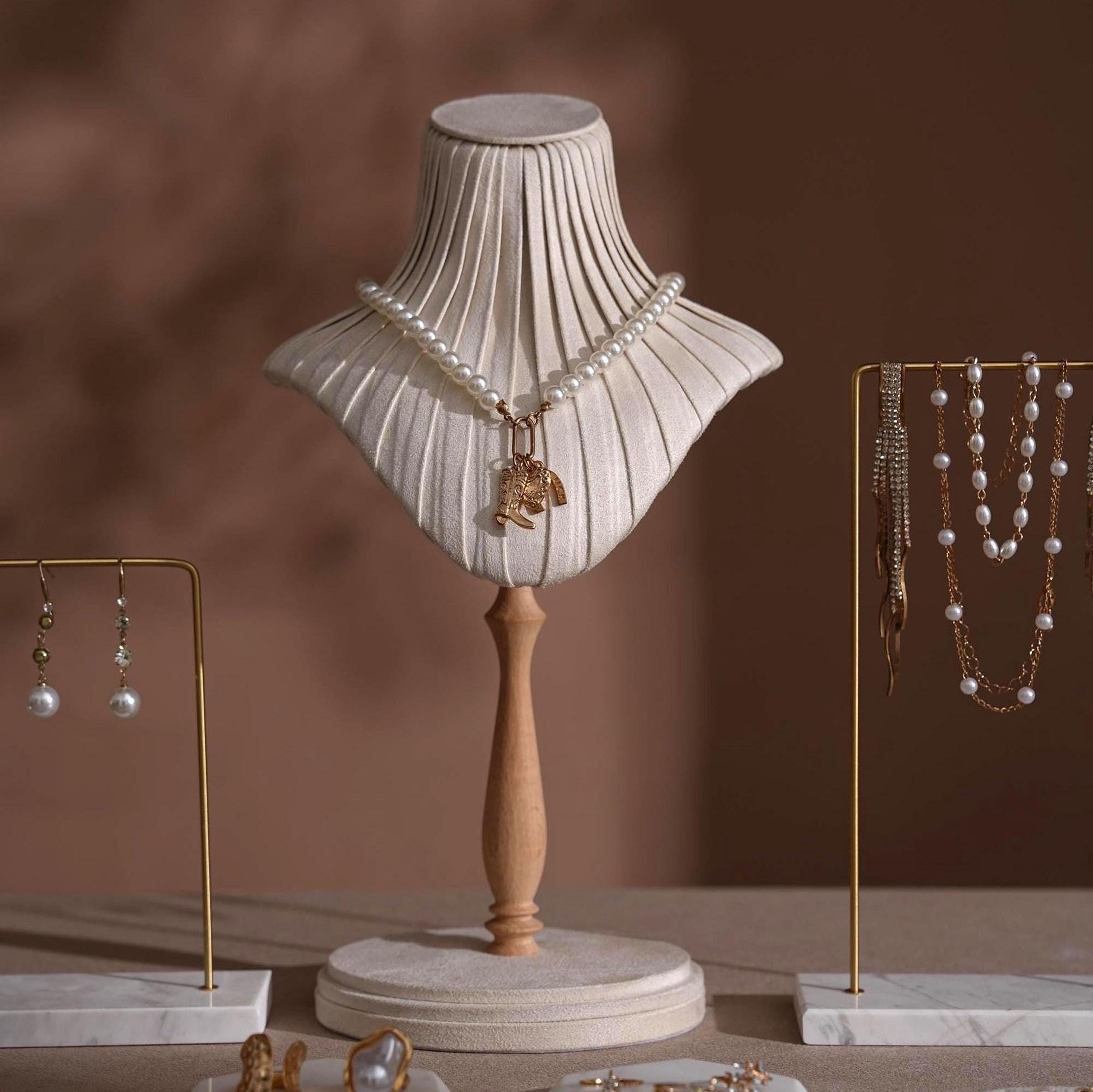 Boutique Jewelry Display Set for Necklaces, Earrings & Bracelets