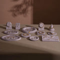 Lavender Vegan Suede Jewelry Display Dish: Ring, Bracelet, Necklace Holder