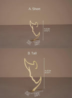 Brass Earring Stand for Store Displays