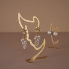 Brass Earring Stand for Store Displays
