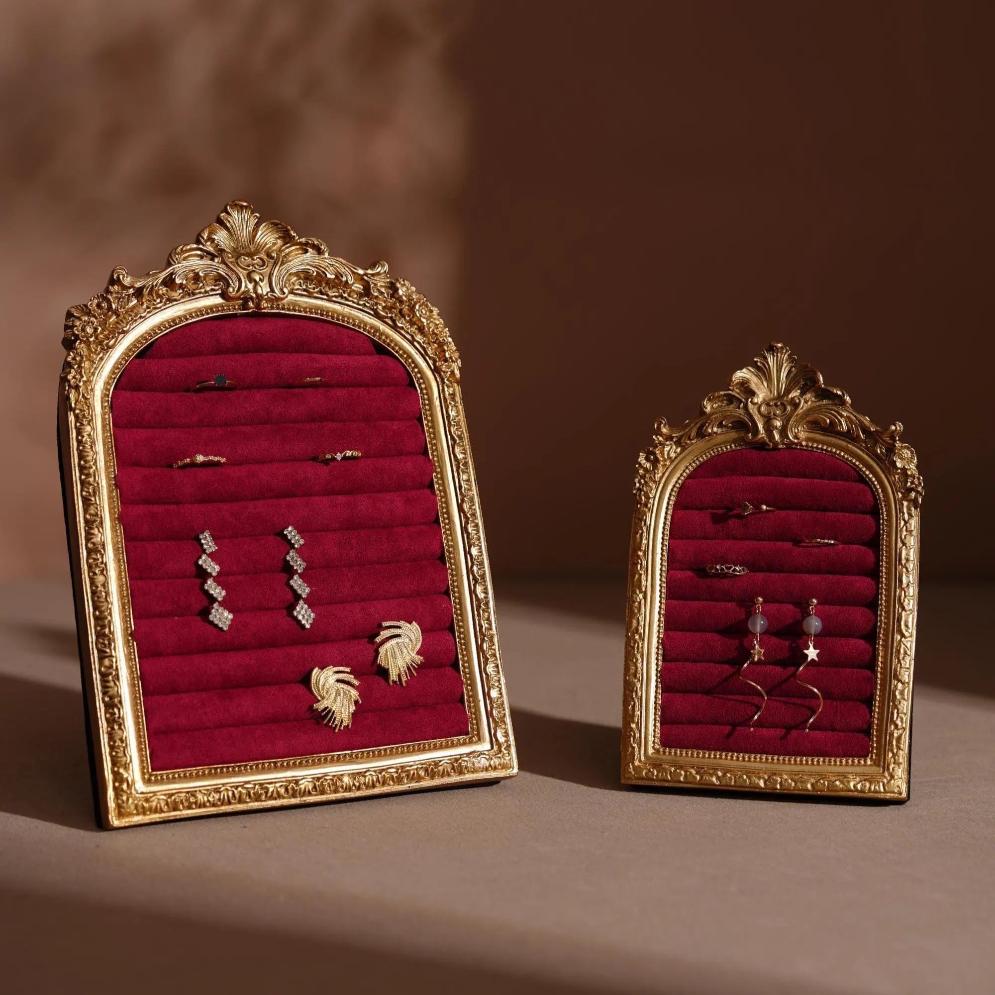 Rococo 3-Way Jewelry Display Frame | Tabletop Stand & Wall-Mount