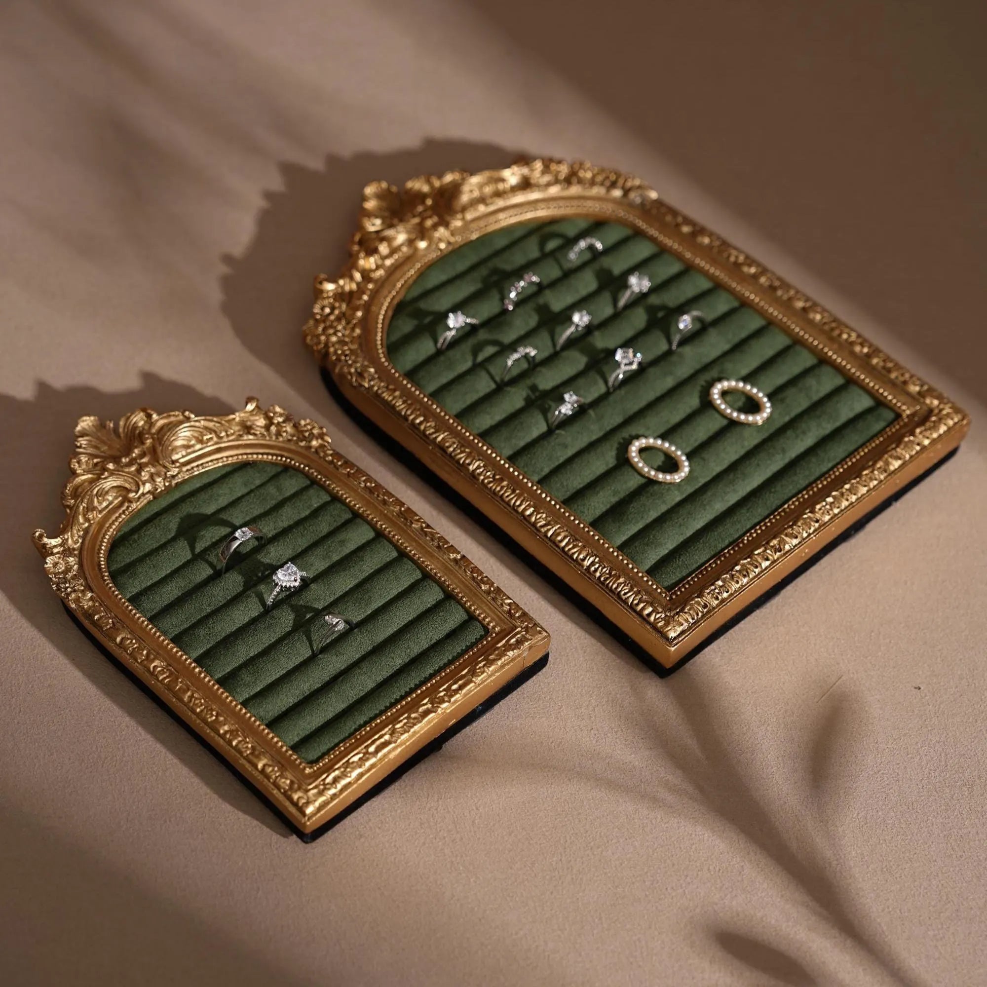 Rococo 3-Way Jewelry Display Frame | Tabletop Stand & Wall-Mount