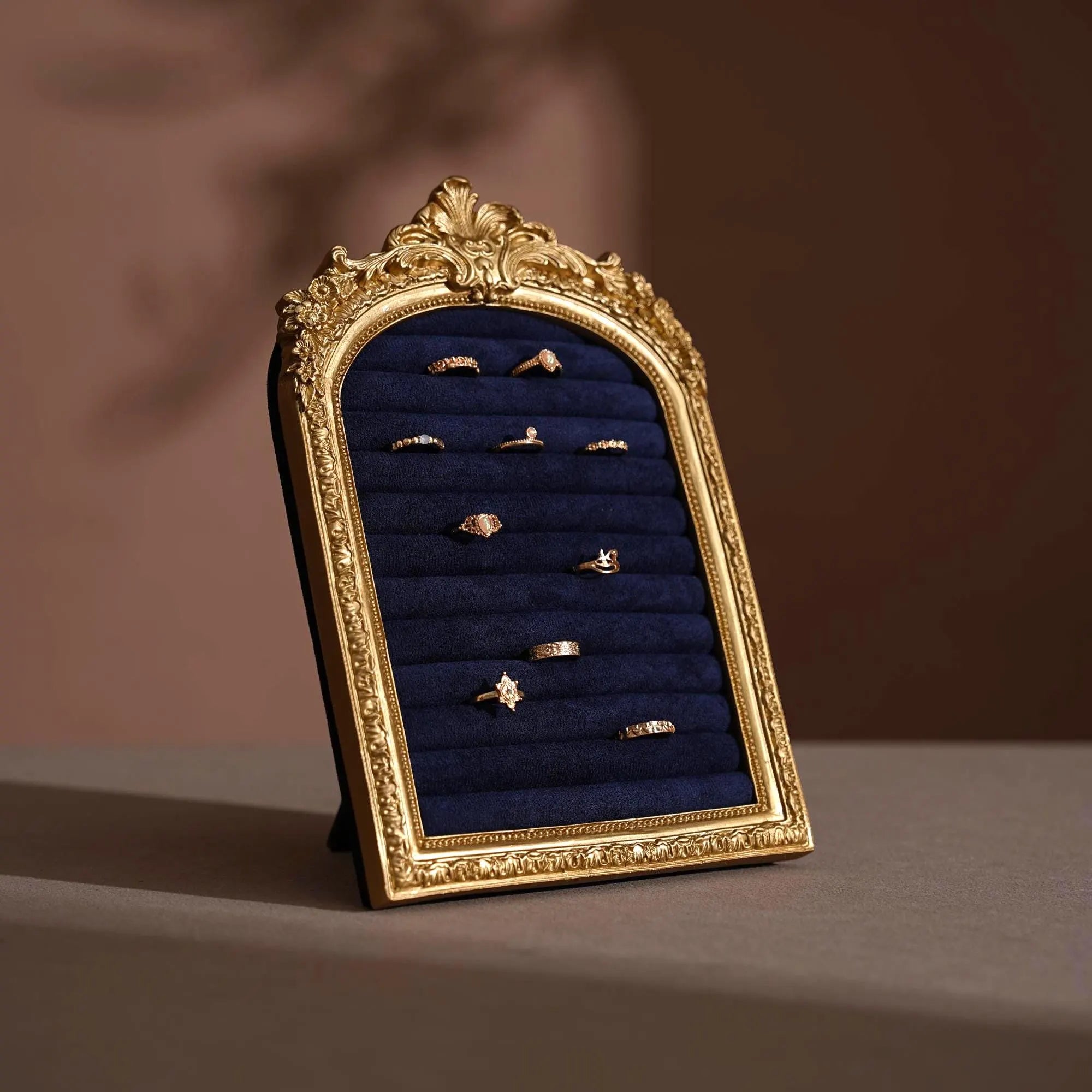 Rococo 3-Way Jewelry Display Frame | Tabletop Stand & Wall-Mount