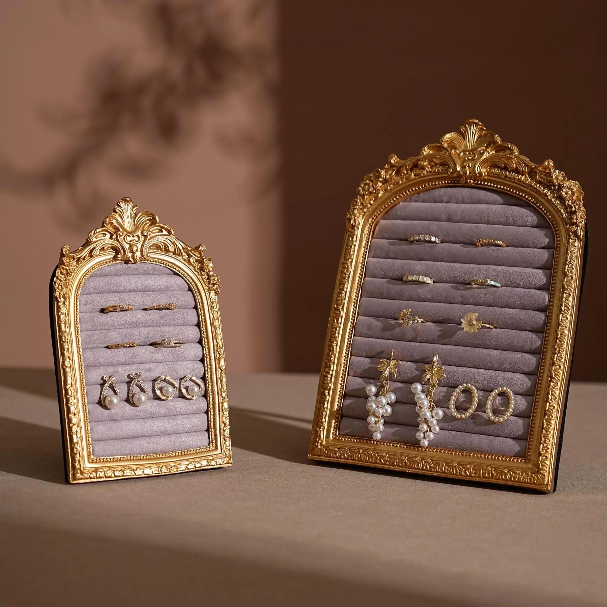 Rococo 3-Way Jewelry Display Frame | Tabletop Stand & Wall-Mount