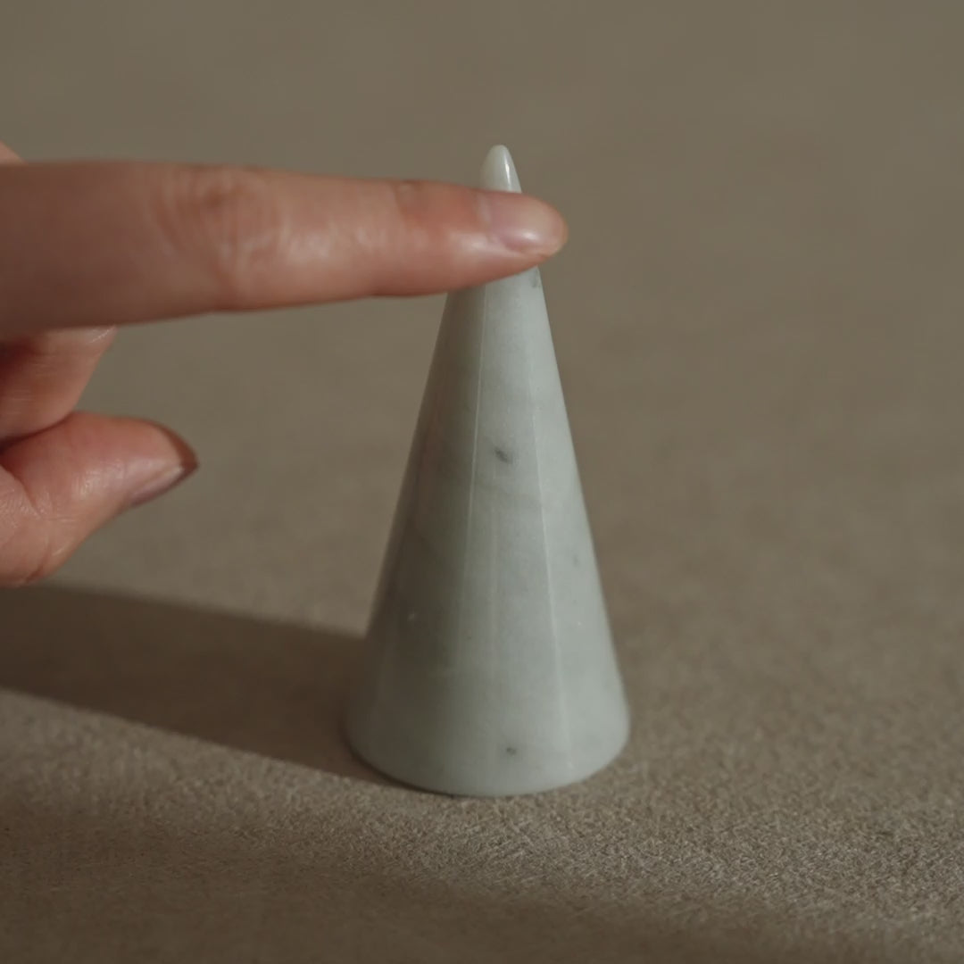 Natural Marble Ring Cone