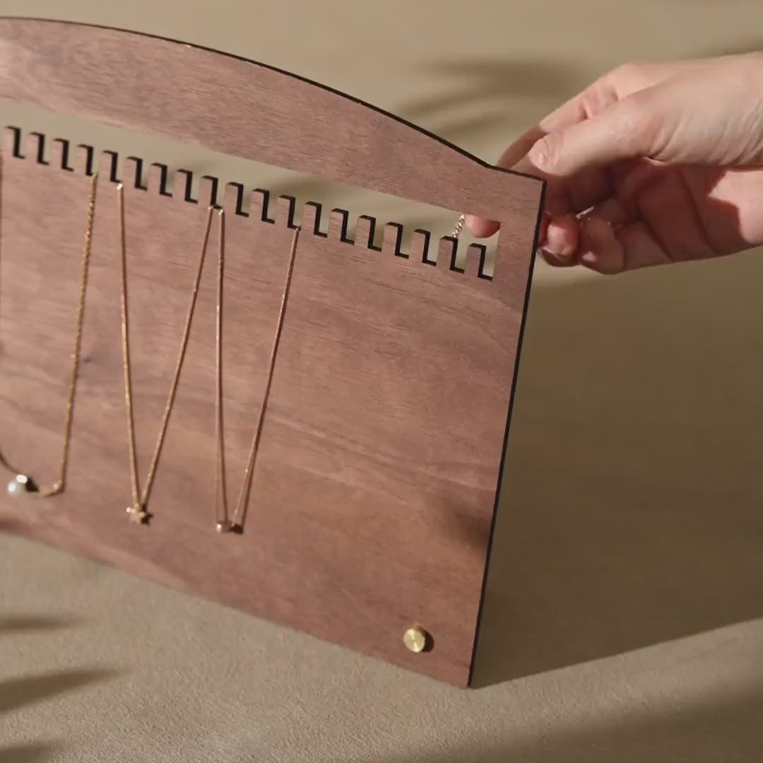 Wooden Jewelry Display Boards