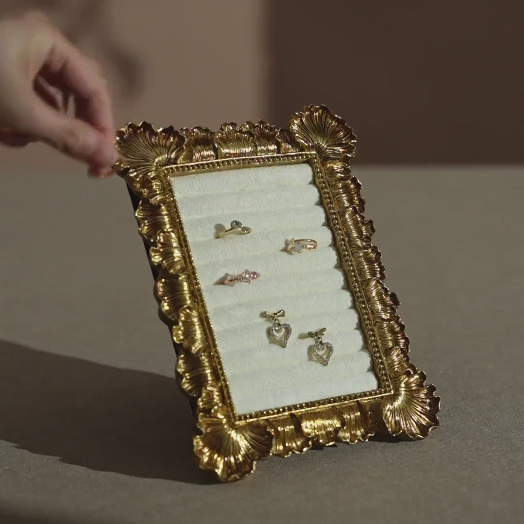 Rococo Ring & Earring Display Frame