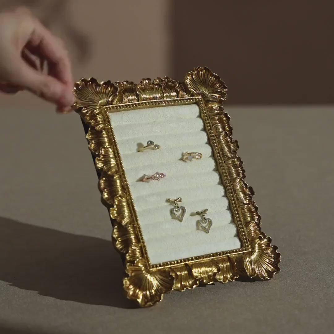 Rococo Ring & Earring Display Frame