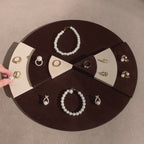 Tondo Round Jewelry Display Tray for Rings, Earrings, Bracelets & Necklaces