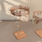 Rose Gold Necklace and Earring Display